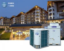 深圳热水器工程冠蓝格力工程机展示