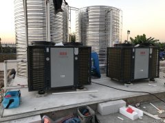 项目部工地板房民工澡堂澳德绅牌空气能热泵热